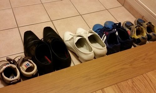 玄関の靴